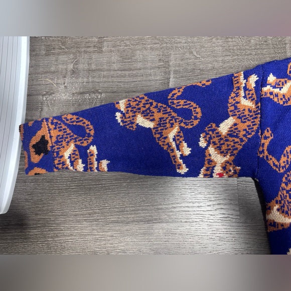 Farm Rio Leopards Jacquard Cardigan - Picture 6 of 9